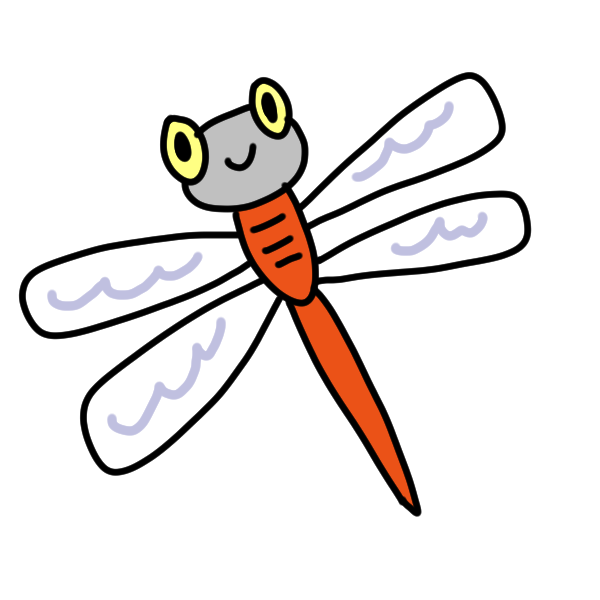 トンボのイラスト かわいいフリー素材が無料のイラストレイン