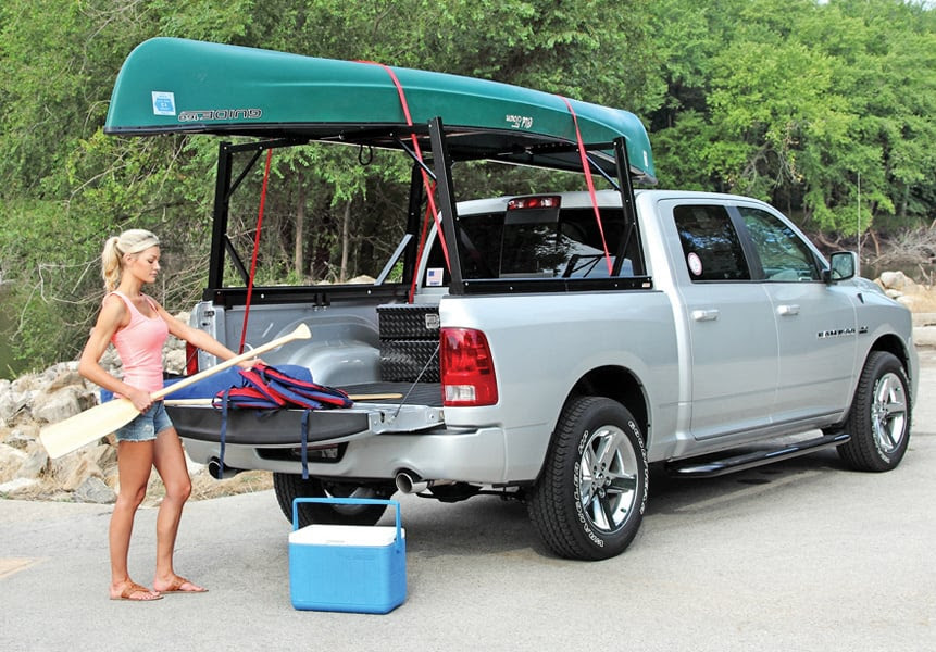 Diy kayak rack for pickup trucks
