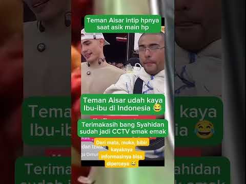 Teman Aisar jadi CCTV emak-emak di Indonesia kalau Aisar lagi chatan sama Fuji #shorts