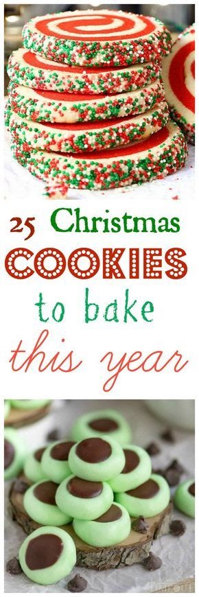 25 Christmas Cookies You Need to Bake This Year #chritsmas #holiday #cake #recipes