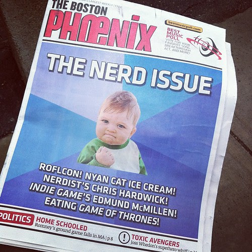 The Boston Phoenix: The Nerd Issue #ROFLcon by stevegarfield