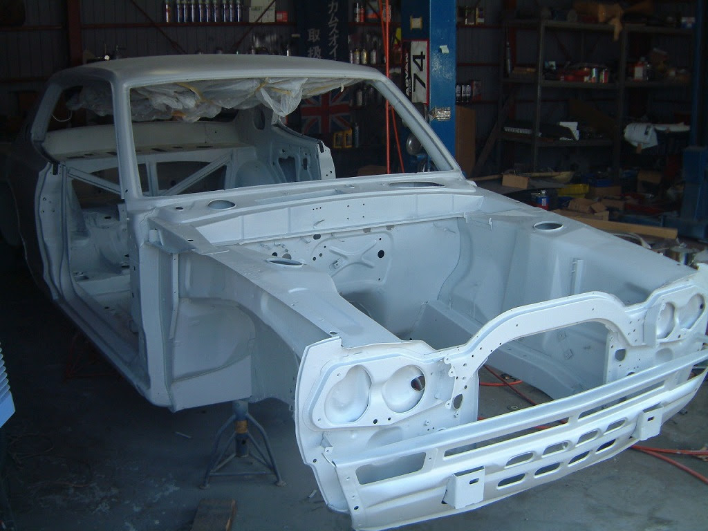 錆止め塗装工程