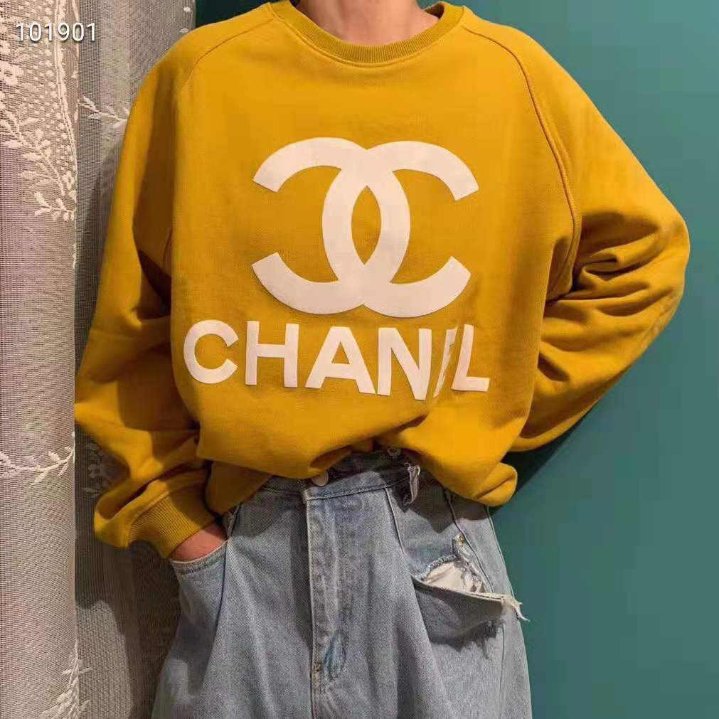 Chanel パーカー 男女兼用 韓国風 ウェットシャツ長袖 G Dragon愛用 秋の服オシャレ通勤