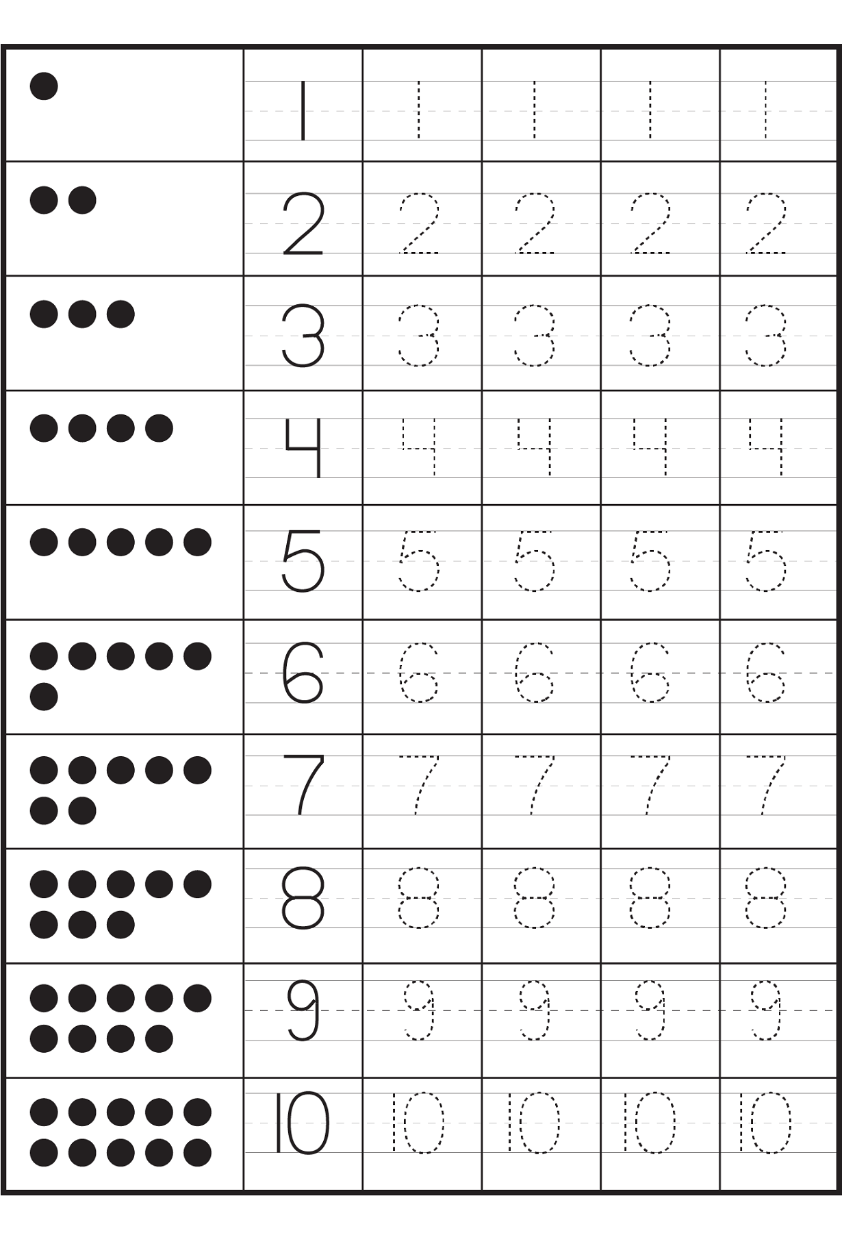number worksheets for children activity shelter