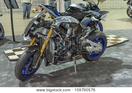 Yamaha Motorcycle Cut Half Image & Photo | Bigstock