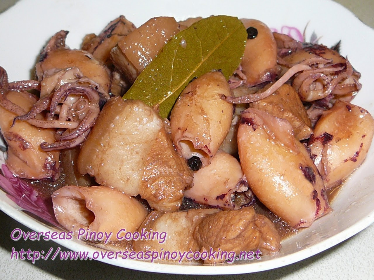 Squid and Pork Adobo