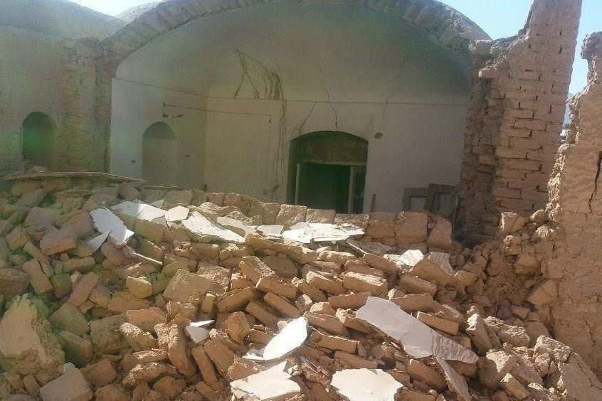 earthquake iran
