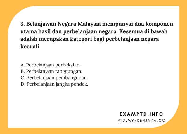 Contoh Soalan Penolong Pegawai Tadbir N29 KKM • Kerja 