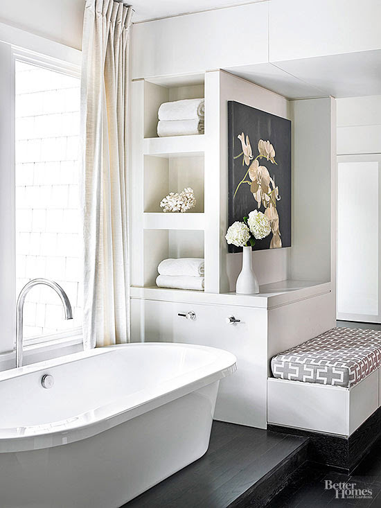 Small Bathroom Ideas: Contemporary-Style Baths