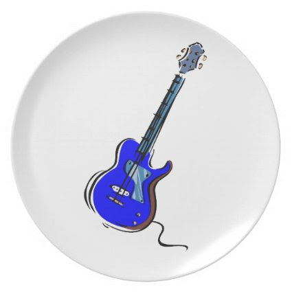 guitar single cutaway music design blue.png plates