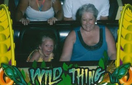 Completely Freaked Out Roller Coaster Ride Faces