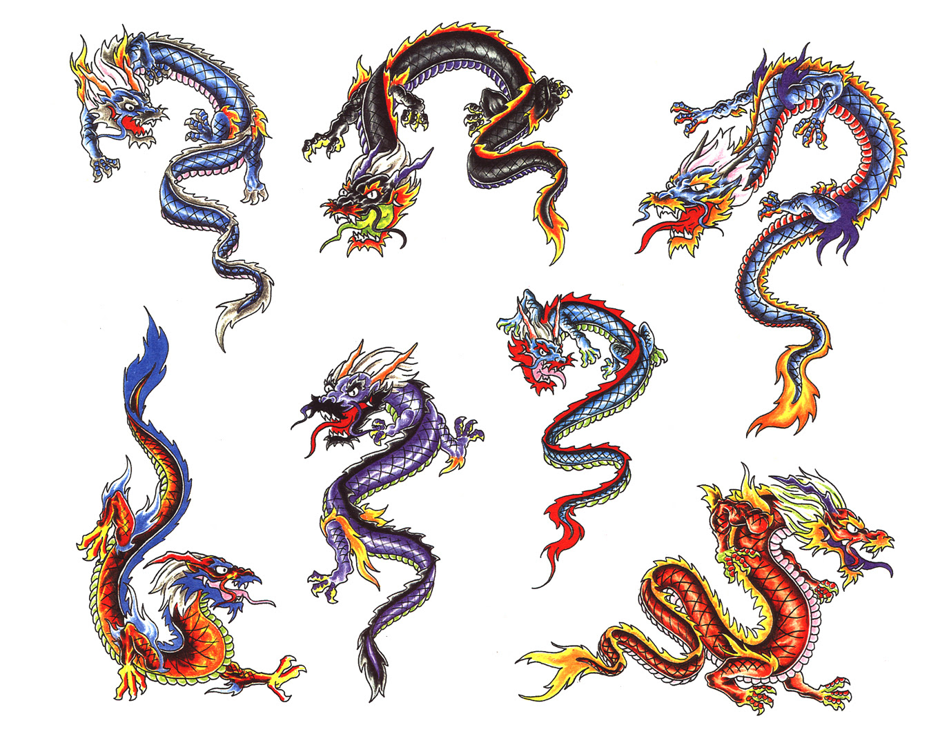 Tattoo Designs Dragons 090812