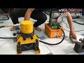Máy Cắt Thép V Thủy Lực 55 Tấn 100x100 mm TLP HHJG-100 và Bơm Điện Thủy Lực ZCB6-5-A3