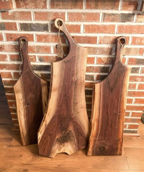 edge black walnut charcuterie boards woodworking