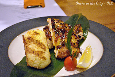 Grilled Lemongrass Chicken with Roasted Rice (RM20)