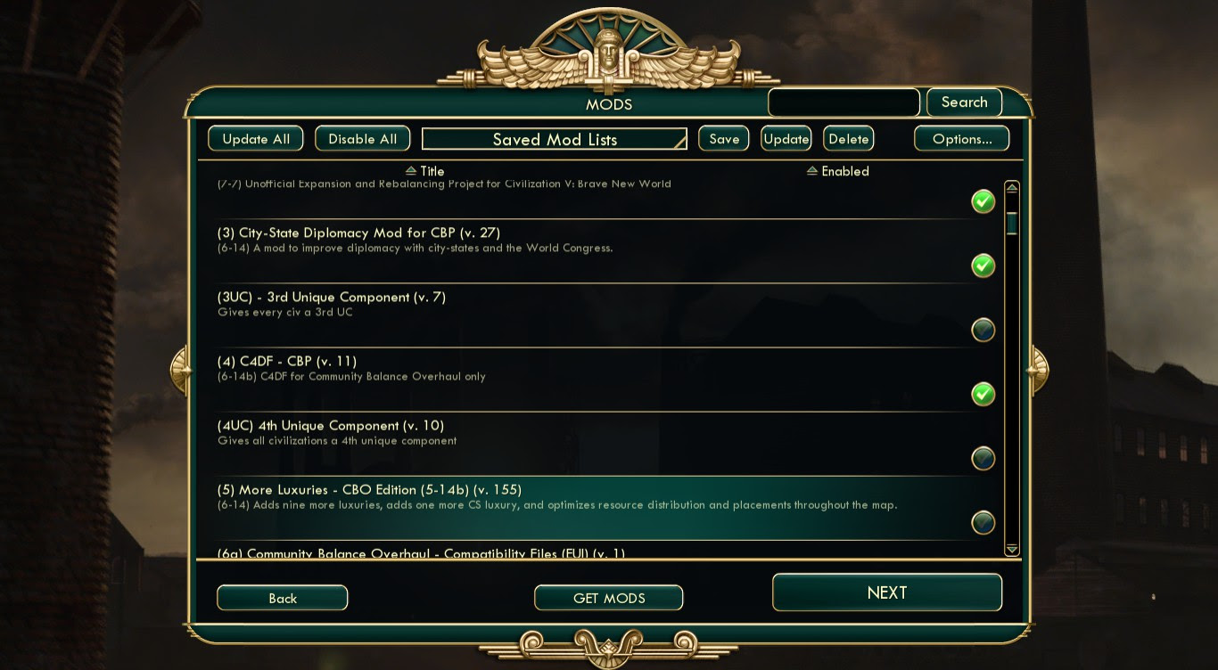 Divine Yuri S Persistent Save Mod Select Screen Civfanatics Forums