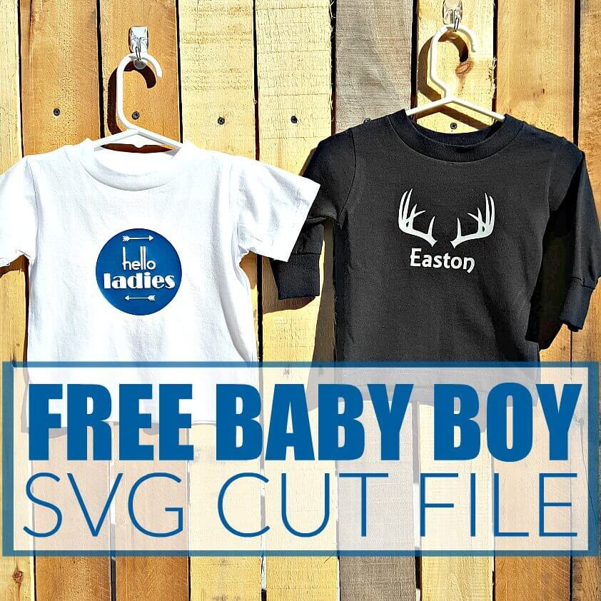 Download FREE BABY BOY SVG CUT FILES - Footprints of Inspiration