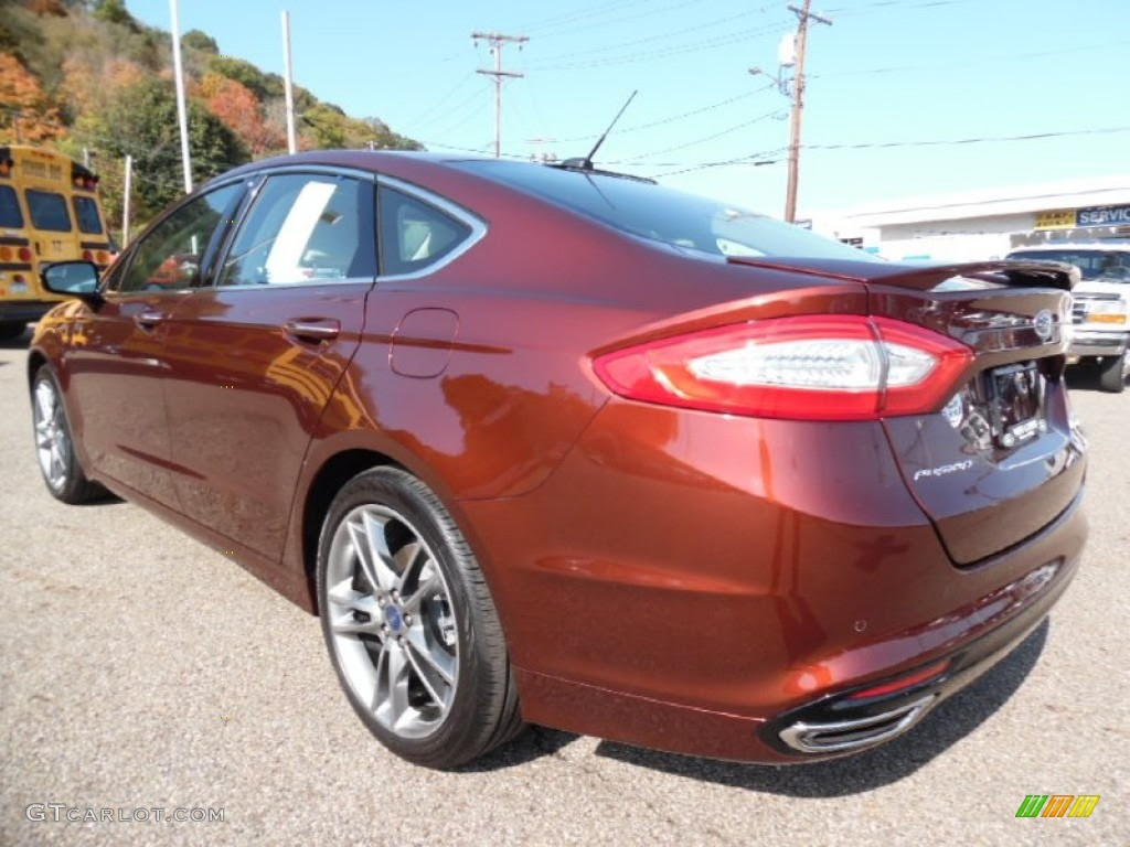 2016 Bronze Fire Metallic Ford Fusion Titanium #108047781 ...