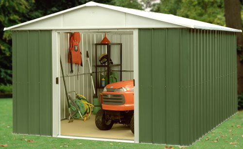Trigano Deluxe Metal Apex Shed 10 x 8