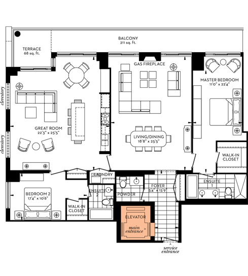 Urban Resort Condo Floor Plan.Condo Sale At Azure Urban Resort 