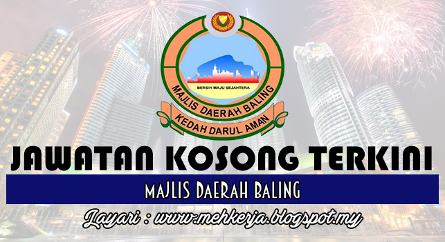 Jawatan Kosong Terkini 2016 di Majlis Daerah Baling