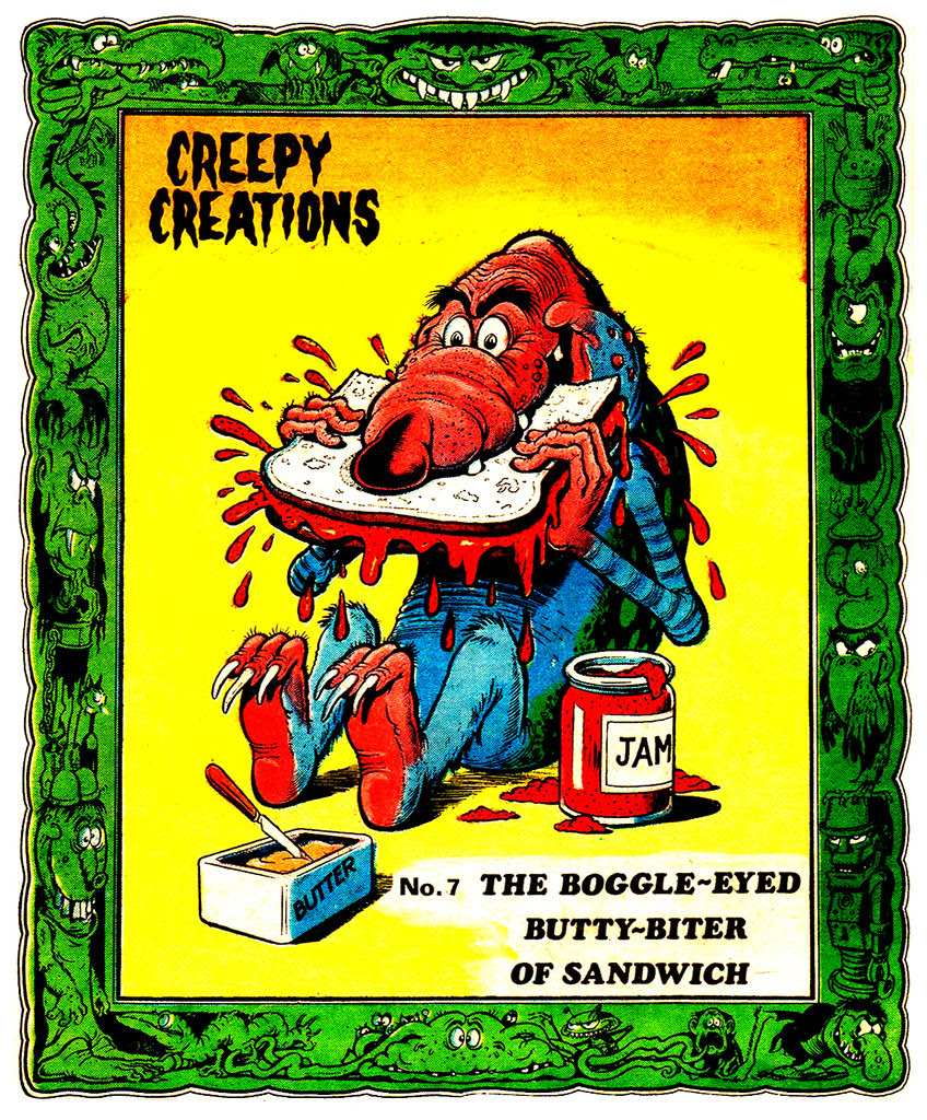 Creepy Creations No.07 - The Boggle Eyed Butty-Biter Of Sandwich