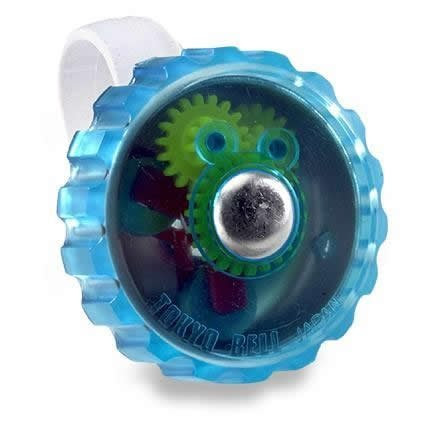 Mirrycle Incredibell Jellibell Bicycle Bell (Blue)