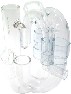 マメオーバーフロー マメデザイン 手吹きガラス製サイフォン方式オーバーフロー化キット