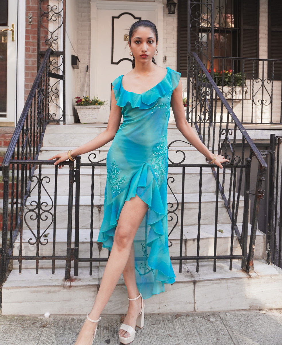 11+ Peacock Green Dress