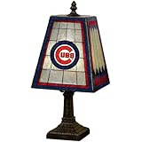MLB Chicago Cubs 14-Inch Art Glass Lamp