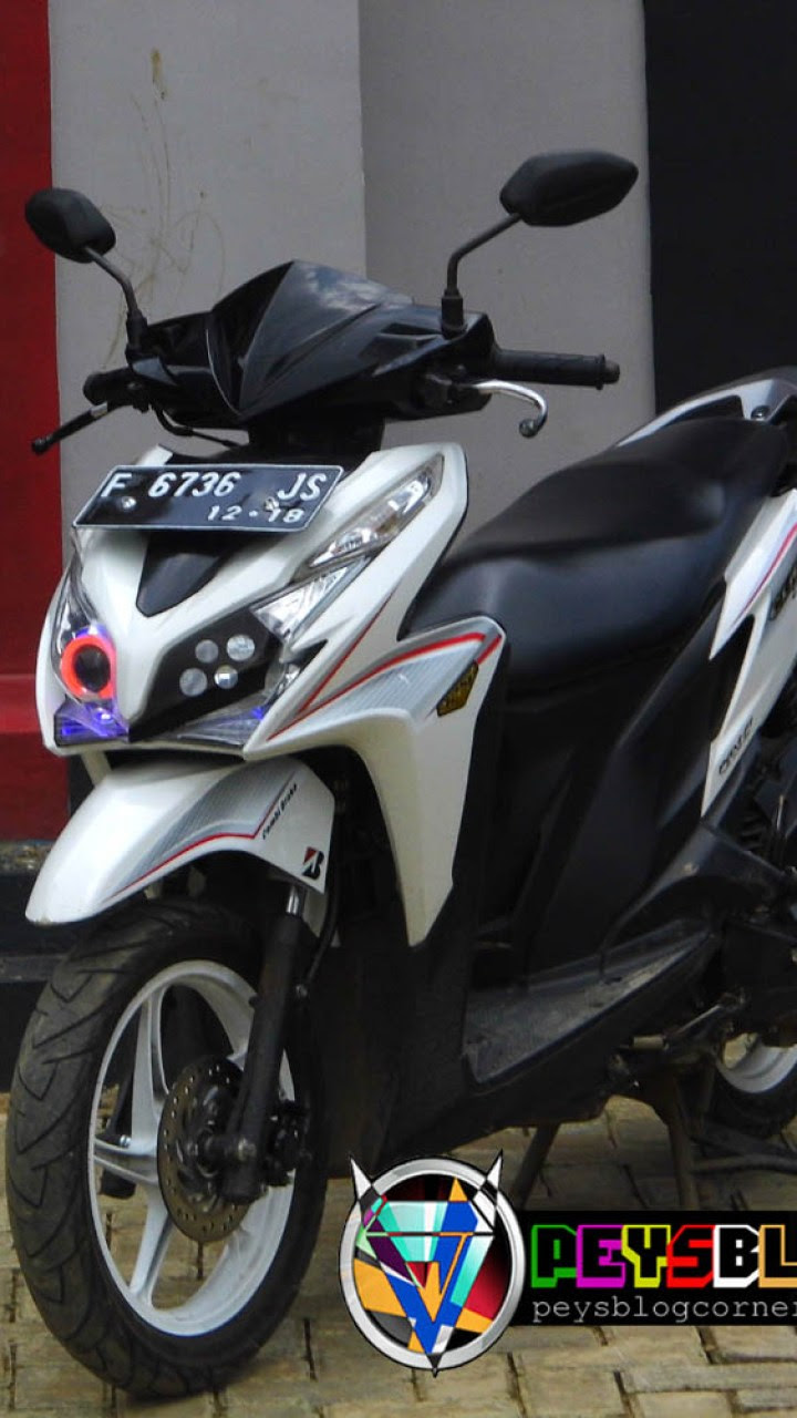 Download 55 Modifikasi Vario 125 Putih 2018 Terkeren Pinus Motor