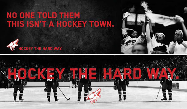 Behind the boldest ad campaign in the NHL this season ...