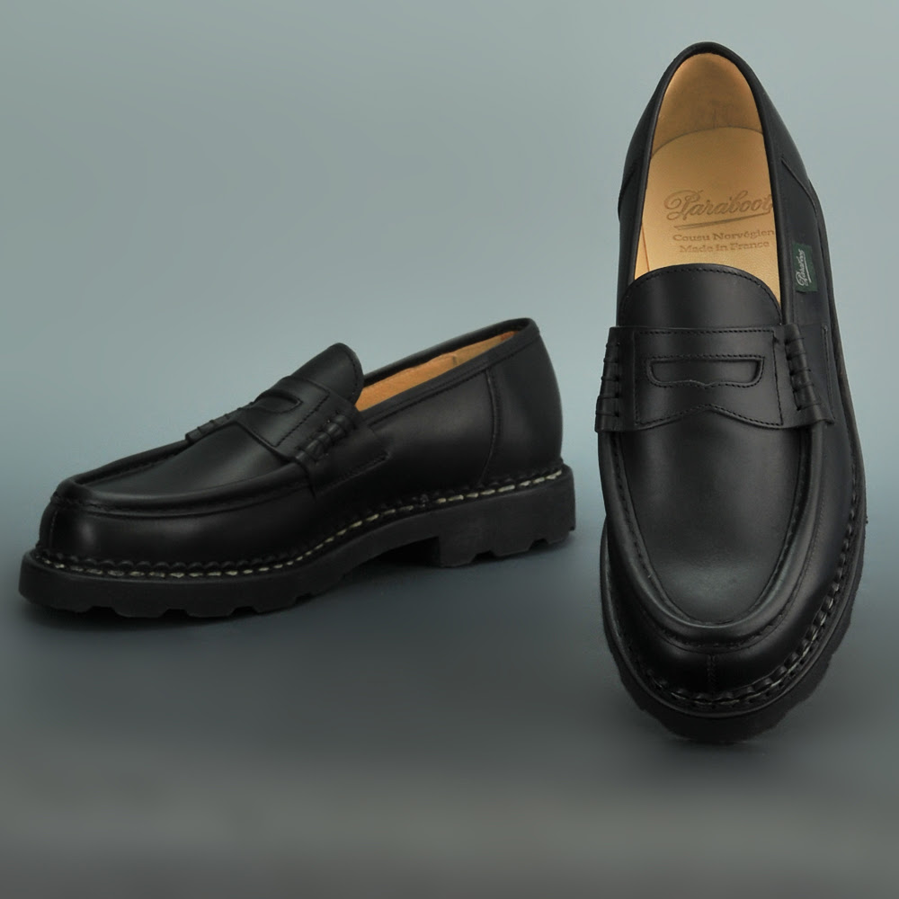 パラブーツ 国内正規品 Paraboot ランス Reimsモデル ブラック Noire