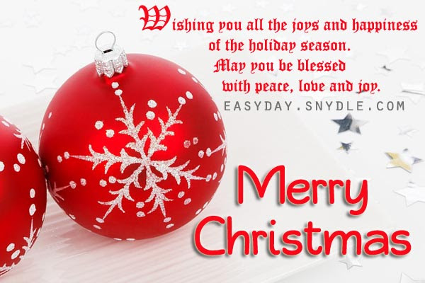 Top Merry Christmas Wishes and Messages - Easyday