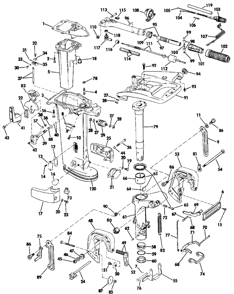 Motor Parts: Johnson Evinrude Outboard Motor Parts