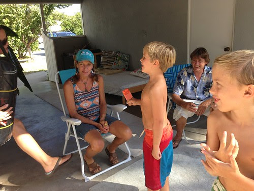 at the popsicle party
