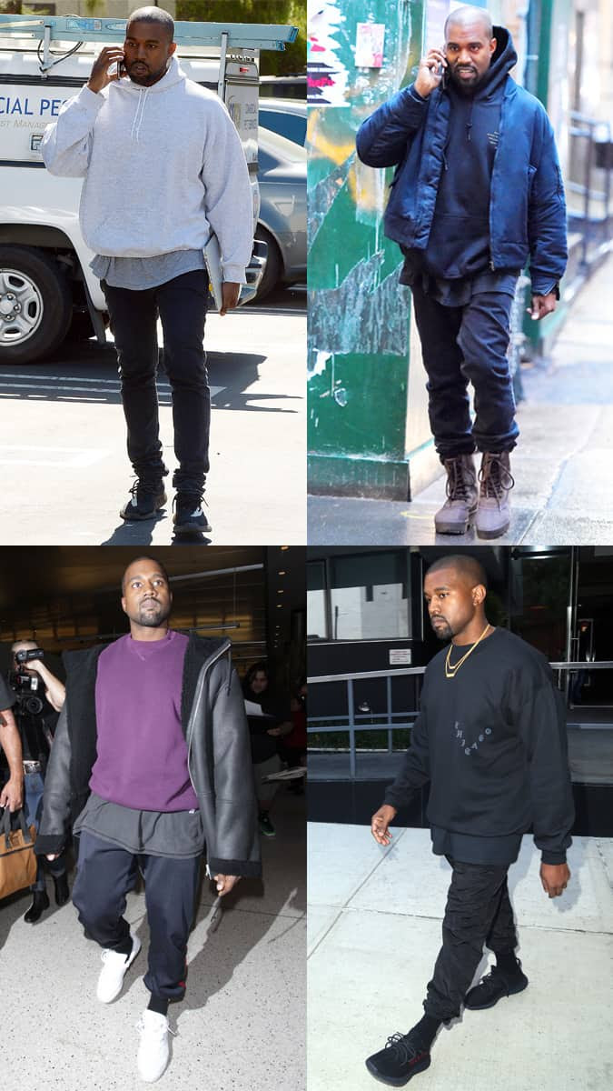 Kanye West reverse layering