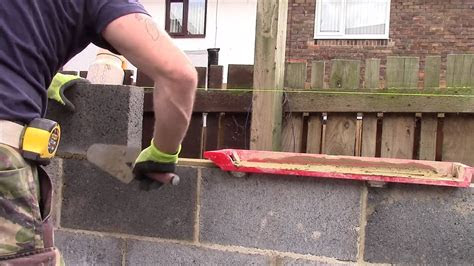 built  breeze block shed part  youtube