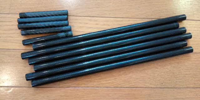軽量カーボン タープポールの自作 Pseudo技術研究所