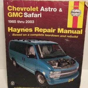 Free Download 2003 chevy astro van owners manual [PDF] [EPUB] PDF
