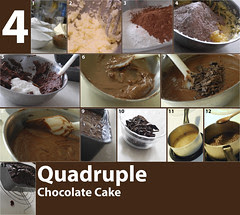 Recipe: Quadruple Chocolate Cake