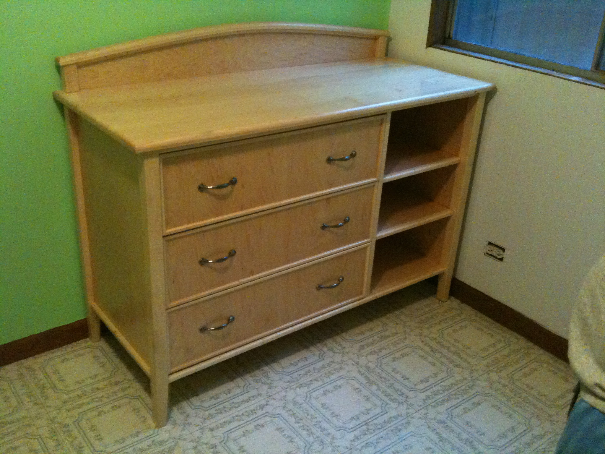 Recent projects: changing table/dresser and baby bed New ...