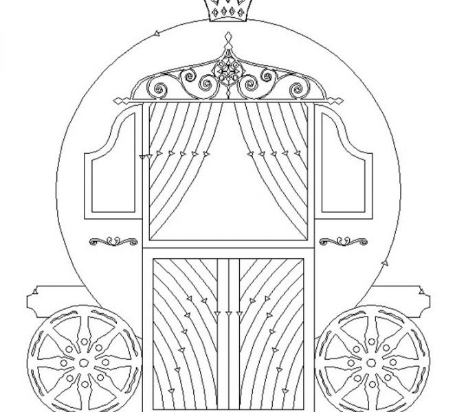 Download Cinderella Carriage Drawing at GetDrawings | Free download