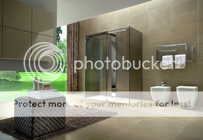 The magic box shower bathroom decarotion