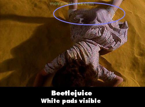 Beetlejuice movie mistake picture 5