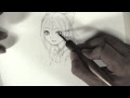 √画像をダウンロード 可愛い 白黒 イラスト 女の子 183411