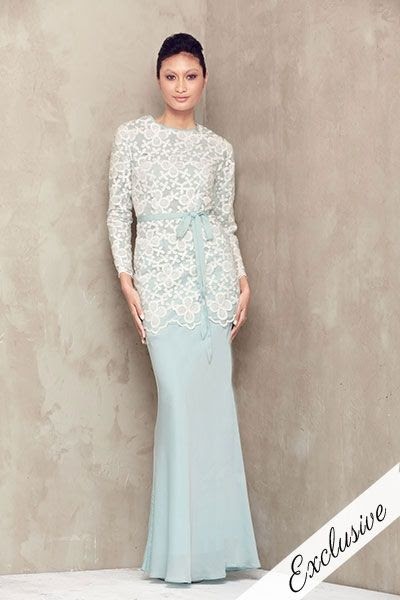 baju jubah putih raya
