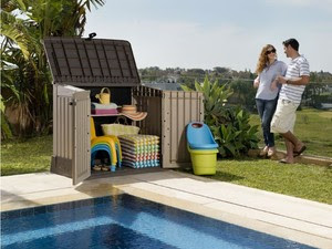 Keter-Woodland-Storage-Unit-Box-Shed-Wheelie-Bin-Chest-Cabinet-Garden ...