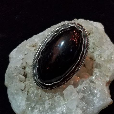 batu akik pasir intan hitam