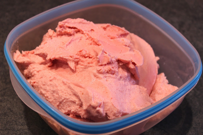 Yaourt glacé light fraise-banane (avec ou sans sorbetière ...
